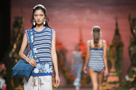 Francis Montesinos Fashion Show auf der Mercedes-Benz Fashion Week Madrid SS17