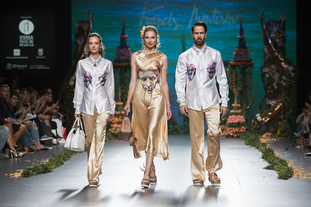 Francis Montesinos Fashion Show auf der Mercedes-Benz Fashion Week Madrid SS17