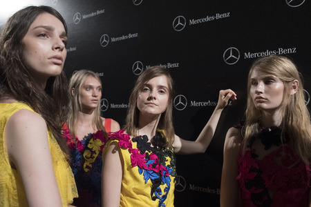 Alvarno Fashion Show auf der Mercedes-Benz Fashion Week Madrid SS17