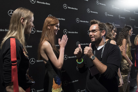 Alvarno Fashion Show auf der Mercedes-Benz Fashion Week Madrid SS17