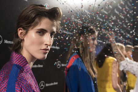 Alvarno Fashion Show auf der Mercedes-Benz Fashion Week Madrid SS17