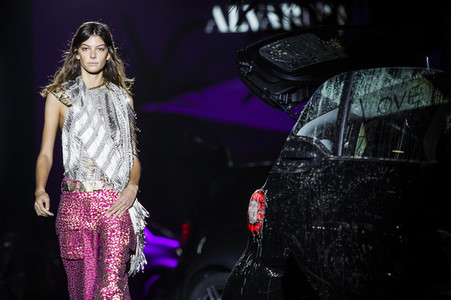 Alvarno Fashion Show auf der Mercedes-Benz Fashion Week Madrid SS17