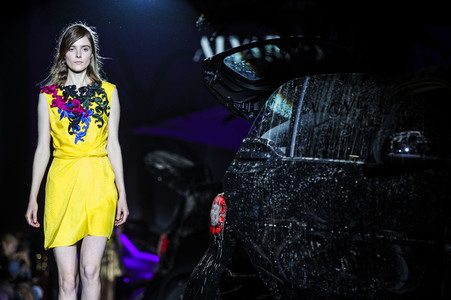 Alvarno Fashion Show auf der Mercedes-Benz Fashion Week Madrid SS17
