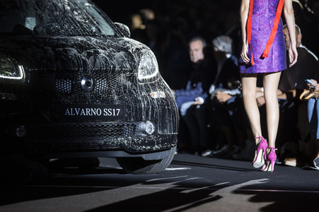 Alvarno Fashion Show auf der Mercedes-Benz Fashion Week Madrid SS17