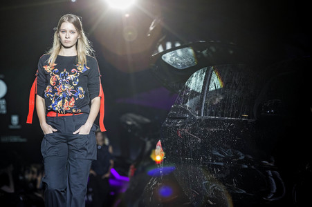 Alvarno Fashion Show auf der Mercedes-Benz Fashion Week Madrid SS17