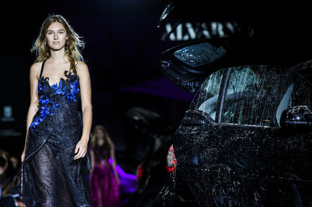 Alvarno Fashion Show auf der Mercedes-Benz Fashion Week Madrid SS17