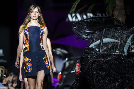 Alvarno Fashion Show auf der Mercedes-Benz Fashion Week Madrid SS17