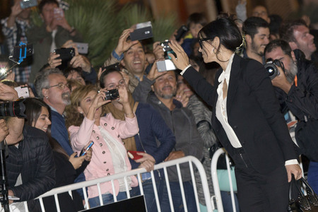 Ankunft auf dem San Sebastian Film Festival 2016