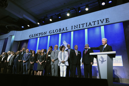 Jahrestreffen 2016 der Clinton Global Initiative in New York