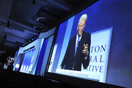 Jahrestreffen 2016 der Clinton Global Initiative in New York