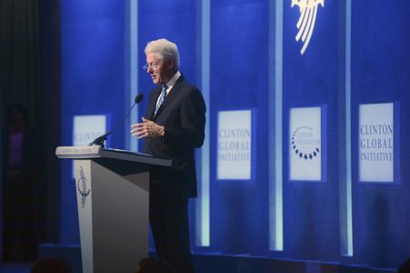 Jahrestreffen 2016 der Clinton Global Initiative in New York