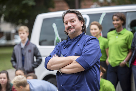 Fototermin zur TV-Serie 'Schloss Einstein' in Erfurt
