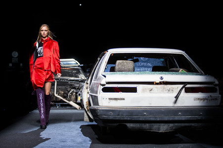 Maria ke Fisherman Fashion Show auf der Mercedes-Benz Fashion Week Madrid SS17