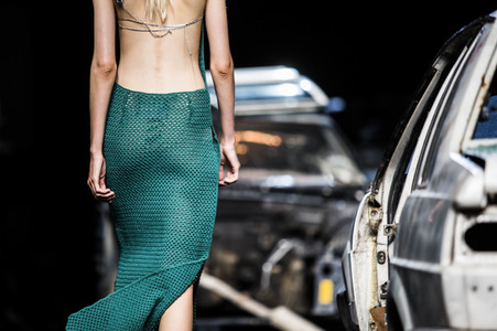 Maria ke Fisherman Fashion Show auf der Mercedes-Benz Fashion Week Madrid SS17