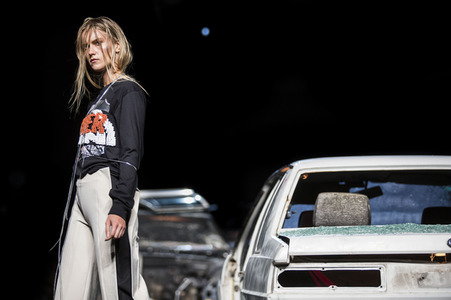 Maria ke Fisherman Fashion Show auf der Mercedes-Benz Fashion Week Madrid SS17