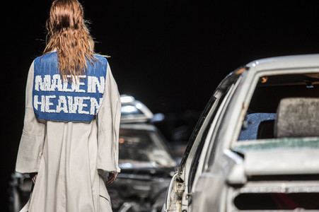 Maria ke Fisherman Fashion Show auf der Mercedes-Benz Fashion Week Madrid SS17