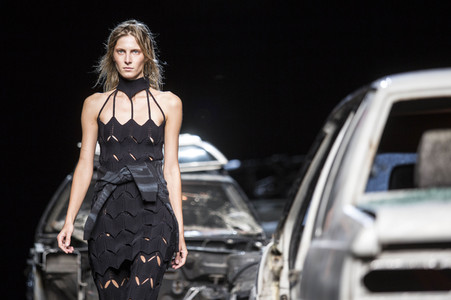 Maria ke Fisherman Fashion Show auf der Mercedes-Benz Fashion Week Madrid SS17