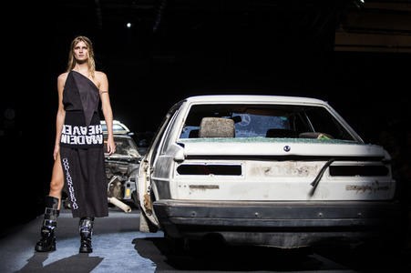 Maria ke Fisherman Fashion Show auf der Mercedes-Benz Fashion Week Madrid SS17