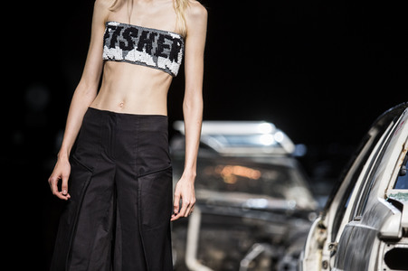 Maria ke Fisherman Fashion Show auf der Mercedes-Benz Fashion Week Madrid SS17