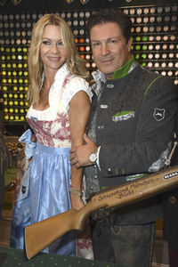 Promis auf dem Oktoberfest in München