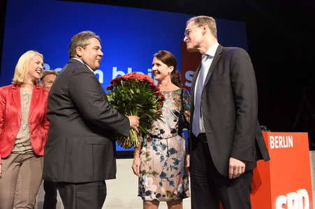 Wahlabend der SPD in Berlin