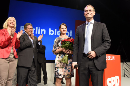 Wahlabend der SPD in Berlin