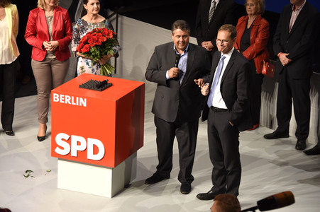 Wahlabend der SPD in Berlin