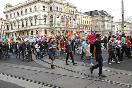 Demo gegen TTIP und Ceta in Wien