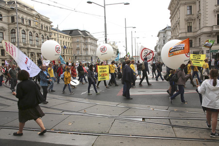Demo gegen TTIP und Ceta in Wien