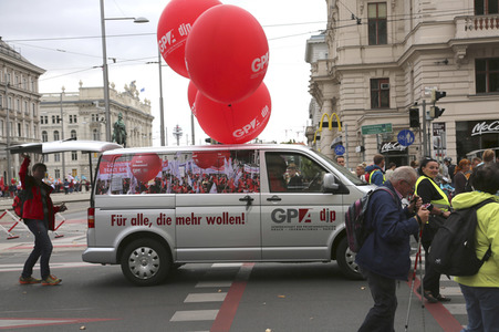 Demo gegen TTIP und Ceta in Wien