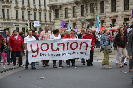 Demo gegen TTIP und Ceta in Wien