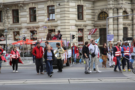 Demo gegen TTIP und Ceta in Wien