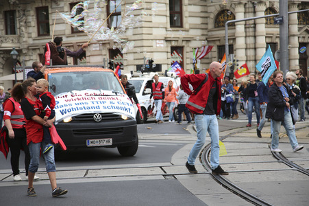 Demo gegen TTIP und Ceta in Wien