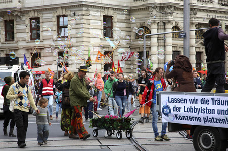 Demo gegen TTIP und Ceta in Wien