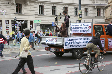 Demo gegen TTIP und Ceta in Wien