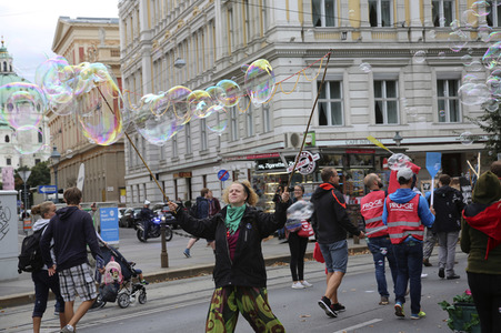Demo gegen TTIP und Ceta in Wien