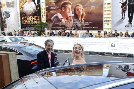 Ankunft auf dem San Sebastian Film Festival 2016