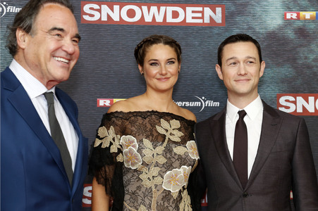Filmpremiere 'Snowden' in München
