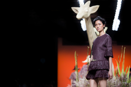 Jorge Vázquez Fashion Show auf der Mercedes-Benz Fashion Week Madrid SS17