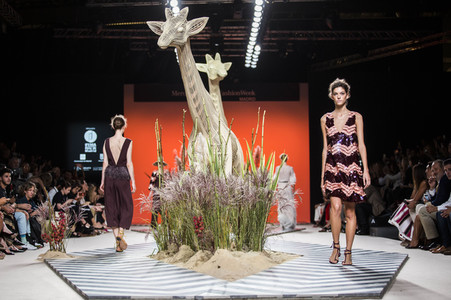 Jorge Vázquez Fashion Show auf der Mercedes-Benz Fashion Week Madrid SS17
