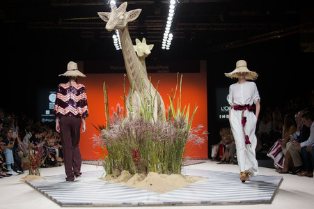 Jorge Vázquez Fashion Show auf der Mercedes-Benz Fashion Week Madrid SS17