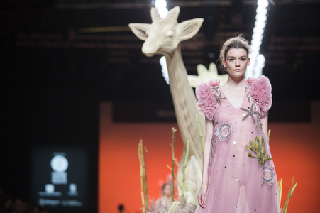 Jorge Vázquez Fashion Show auf der Mercedes-Benz Fashion Week Madrid SS17