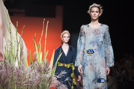 Jorge Vázquez Fashion Show auf der Mercedes-Benz Fashion Week Madrid SS17