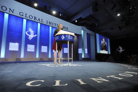 Jahrestreffen 2016 der Clinton Global Initiative in New York