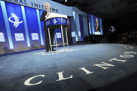 Jahrestreffen 2016 der Clinton Global Initiative in New York