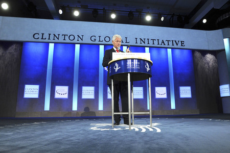 Jahrestreffen 2016 der Clinton Global Initiative in New York