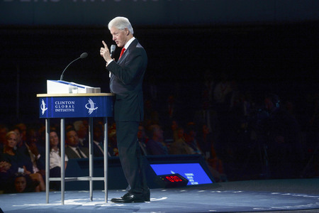 Jahrestreffen 2016 der Clinton Global Initiative in New York