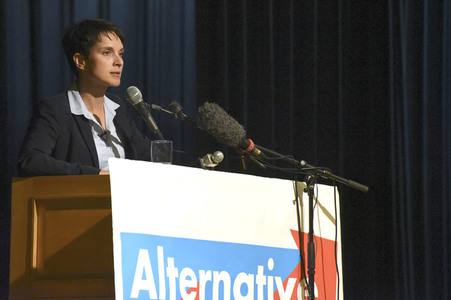 AfD Veranstaltung in Rodgau-Dudenhofen