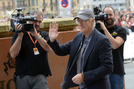 Ankunft auf dem San Sebastian Film Festival 2016