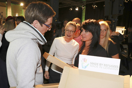 Launch des grünen Internet-Kaufhauses Green Window in Berlin